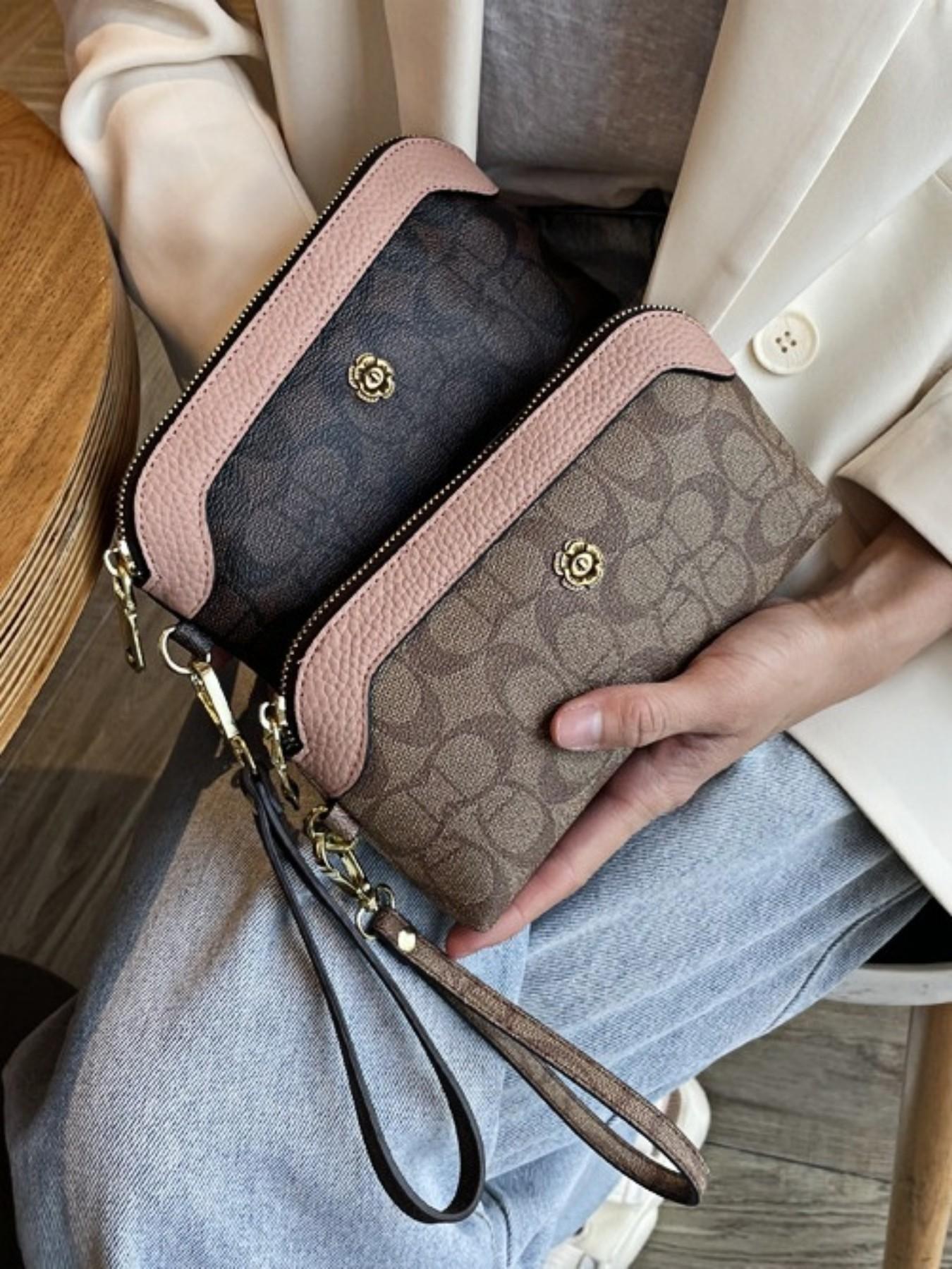 Women's Fashion Handbag, Small Crossbody Bag, Long Wallet for Moms, Stylish Shoulder Bag, New Trendy Phone Case, Elegant Design