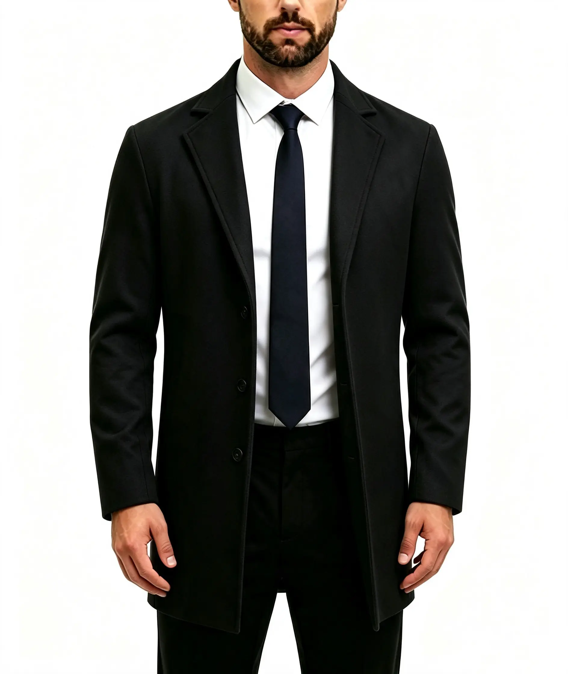 New European and American style spring/autumn collection: mature and sophisticated men's fashionable casual commuting business jackets.
