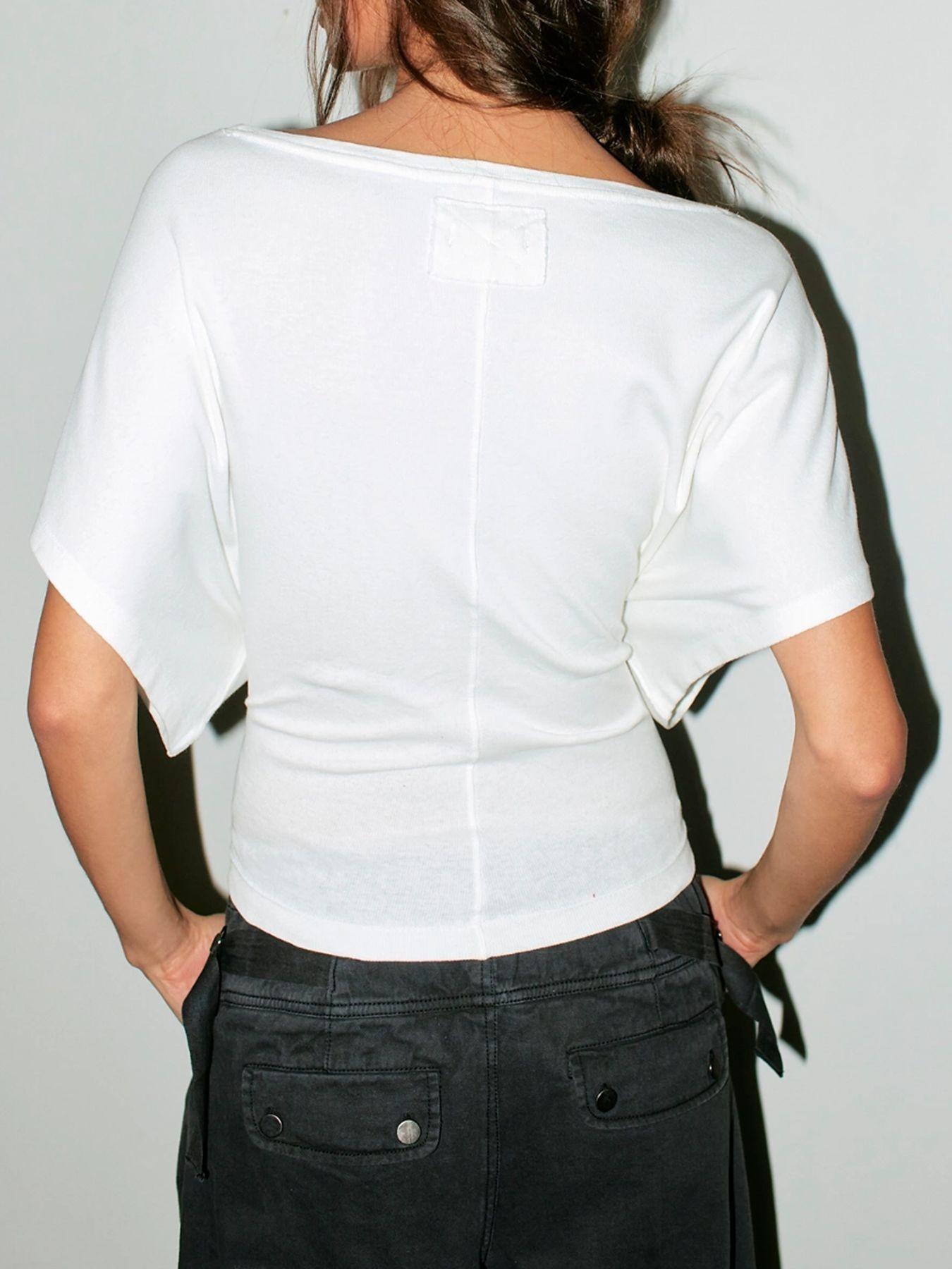 Women's Summer New Batwing Sleeve Waist Cinched Fit Top, Fashion Y2K Boat Neck Knit Sweater, Versatile Daily Wear Basic Tee