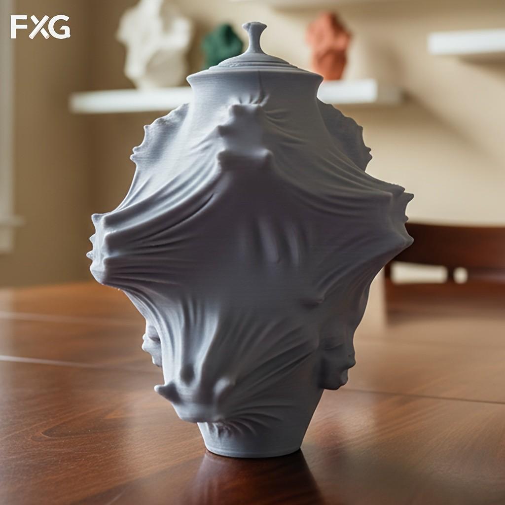 New Vanguard Art Despair Bottle Decorative Figurine, Collectible Handmade Model, Abstract Art Piece, Unique Home Decoration Gift