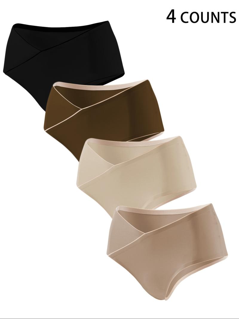 Maternity Solid Color Thong, Soft Comfy Breathable Thong for Prenatal Pregnancy & Postpartum, Maternity Underwear for All Seasons, Maternity Panty