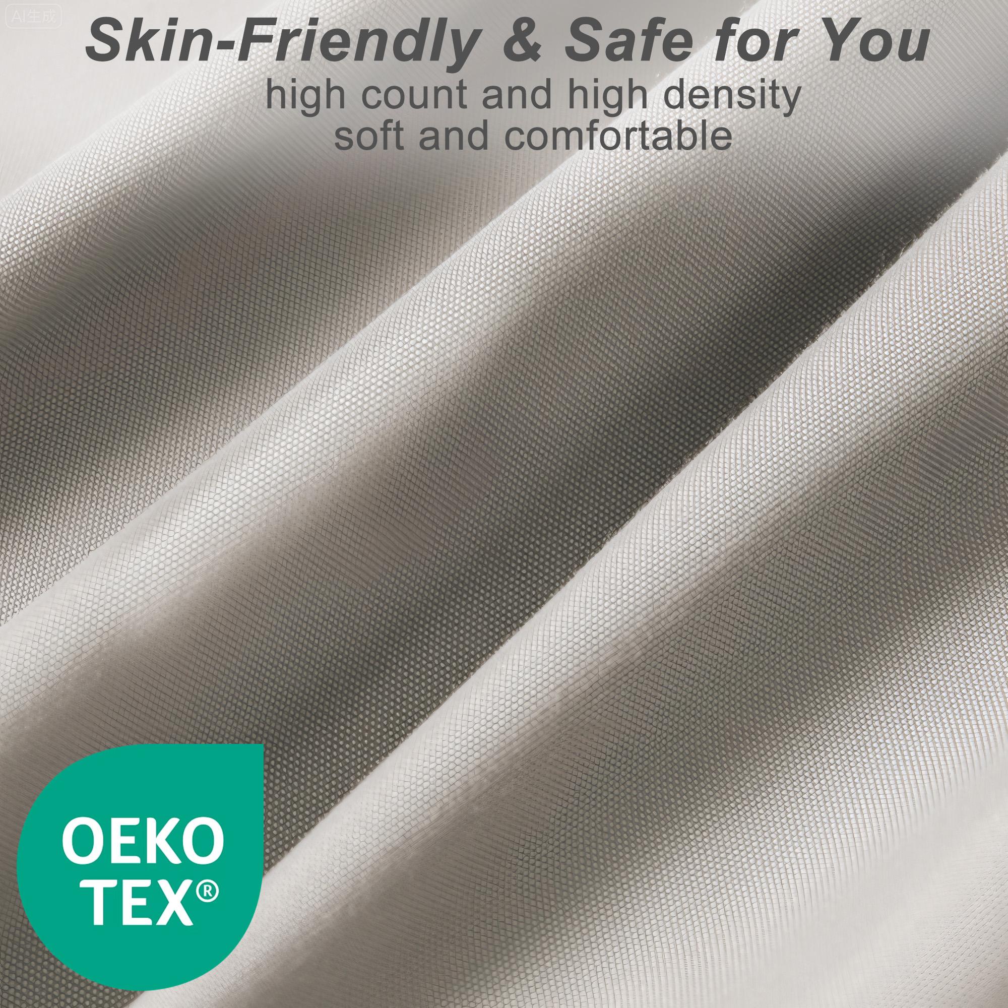 Raybee Waterproof Mattress Cover, Waterproof Mattress Protector with 6''-16'' Deep Pockets,Soft Cooling Waterproof Mattress Pad,  fitted sheet for Bedroom, Collage Dorm,Hotel