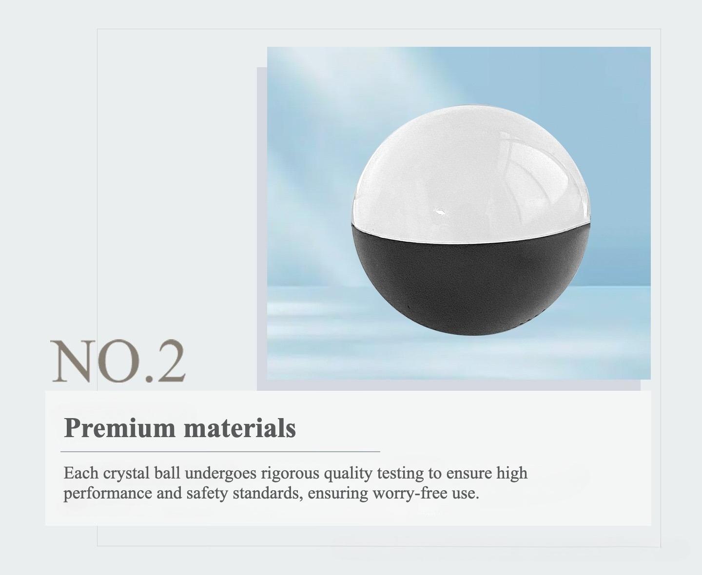 2.7inch crystal ball, video play electronic ball, round 3D ball playing videos and pictures round display for anniversary、birthday gifts, advertising display balls, electronic photo albums