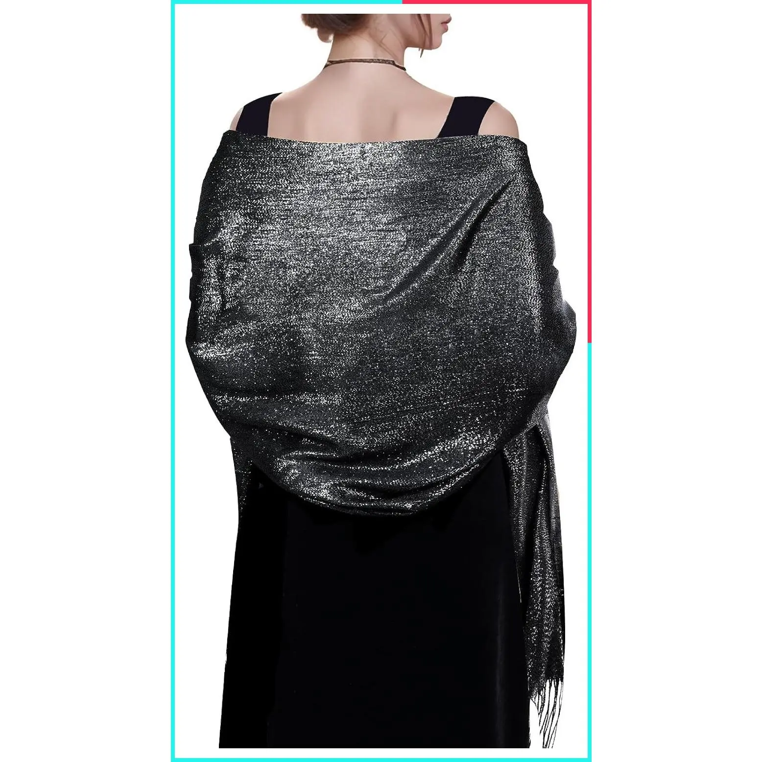 Women's Pashmina Shawls Wraps Scarf for Evening Dresses Bridal Bridesmaid Wedding Winter Large Warm Soft Silky