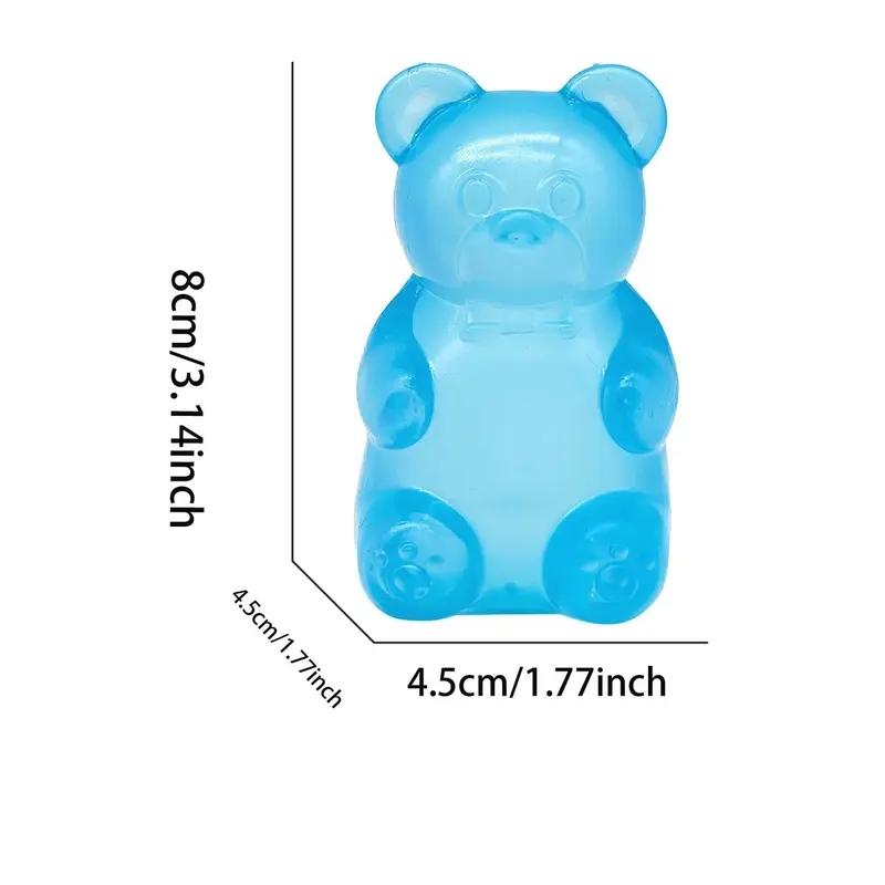 Little Bear Maltose Pinch Fun, Ventilate Little Bear Soft Candy Animal Slow Rebound, Relieve Stress Tool, Party Gift