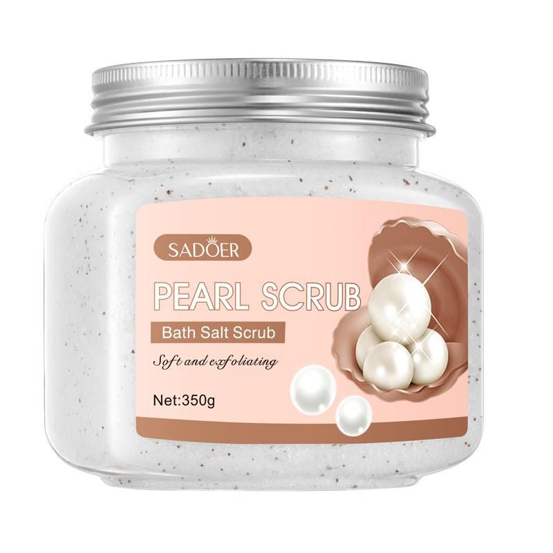 350g Sadoer Tea Body Scrub, Cleanses Skin, Removes Dead Cells, Softens and Smooths, Bath Essentials, Exfoliating Soap
