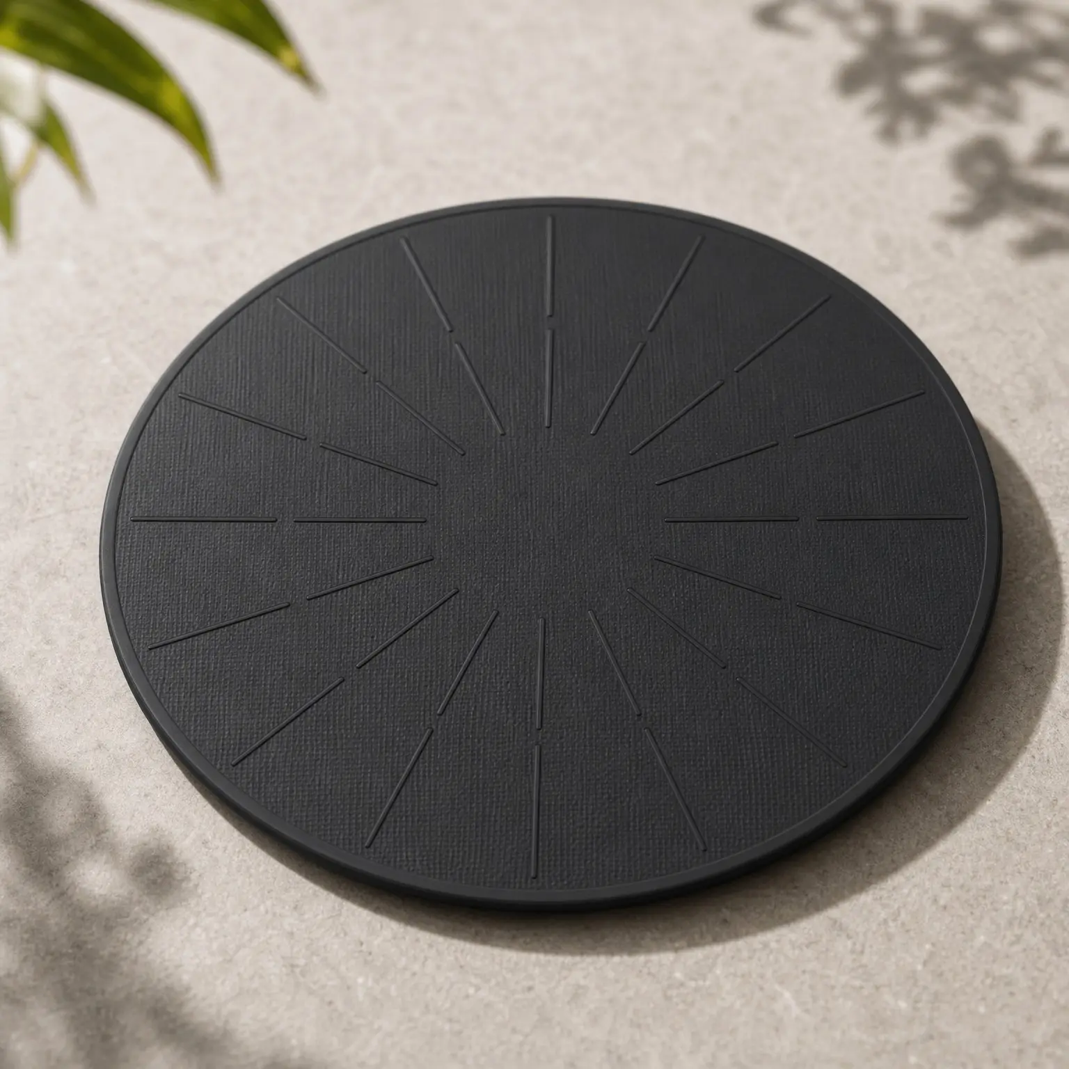 Induction Cooktop Mat - Silicone Fiberglass Scratch Protector for Magnetic Stove - Non-Slip Pads to Prevent Pots from Sliding During Cooking, Black (11 inches)