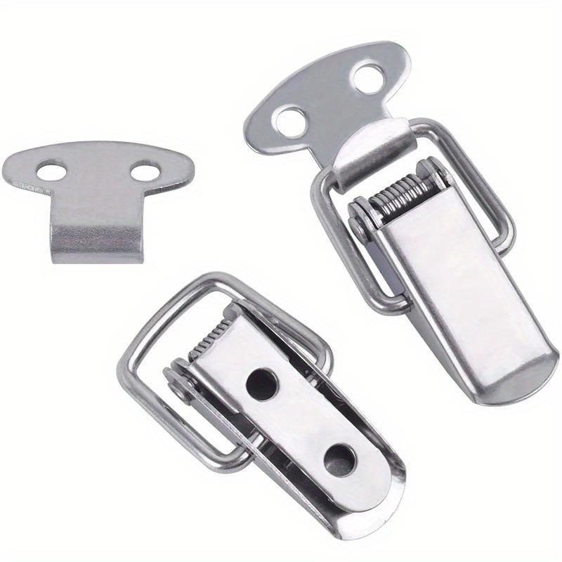 6PCS Toggle Latches Spring Loaded Clamp Clip Case Box Latch Catch Toggle Tension Lock Lever Clasp Closures Crate Lock Snap Lock