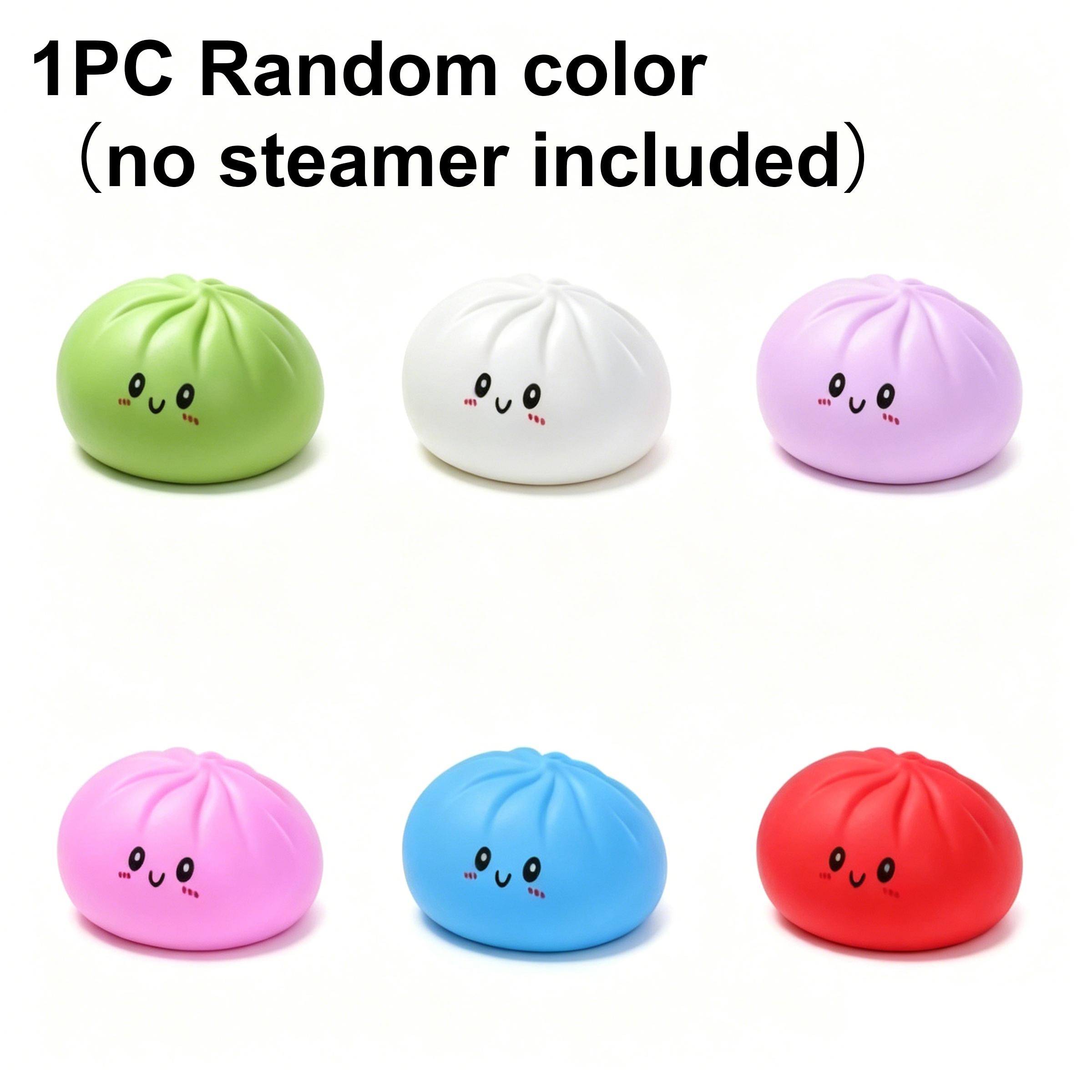 Realistic bun stress-relieving toy cute char siu bao stress-relieving toy set creative cartoon bun squeeze toy gift