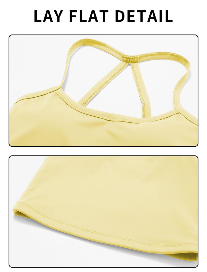 MFVIM Women's Yoga Wear Backless Lace Up Sports Bra and High Waisted Hip Lifting Shorts Matching Workout Set butt-lifting Pilates Improver Suit Sleeveless Gym Tops Lightweight Activewear Running Outfits Sporty Style Clothes