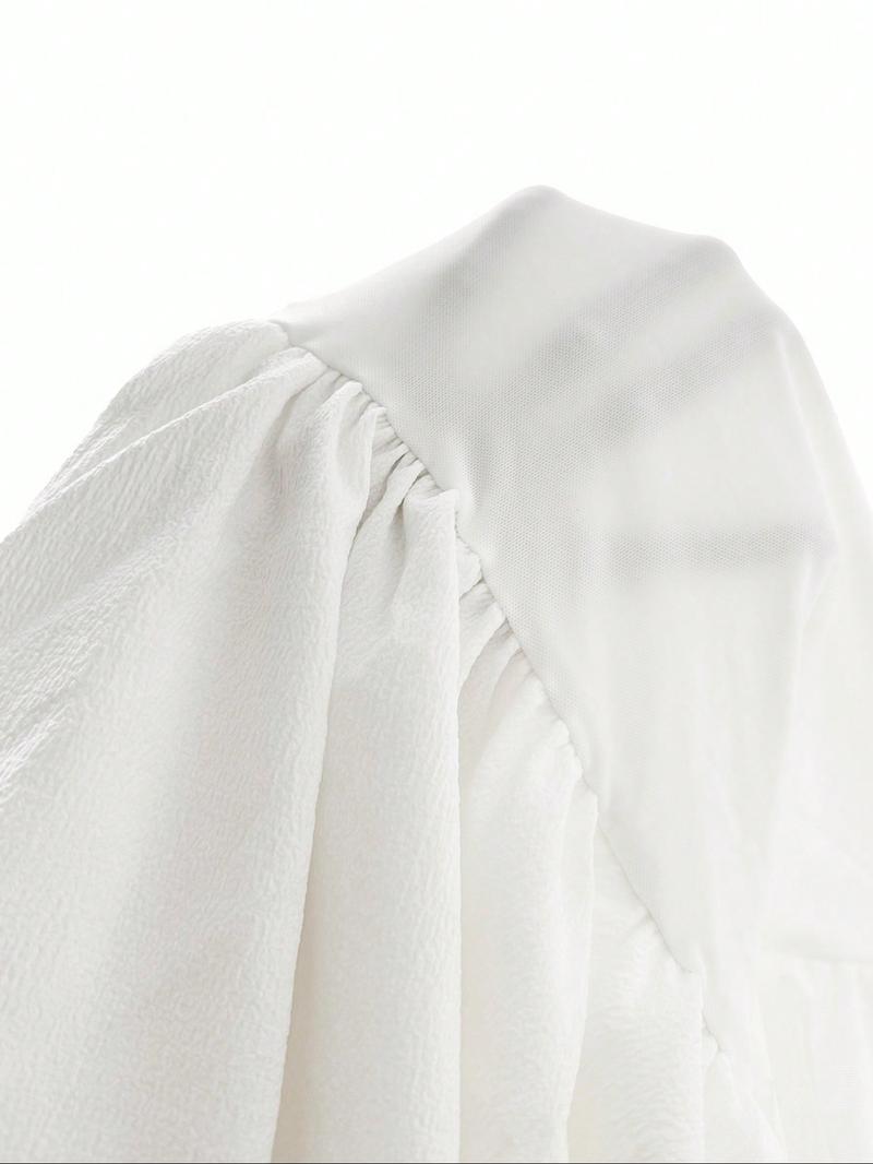 Elegant Sweetheart Neckline Dress, Pure Color Off-Shoulder Ruched Design, Women's Party Gown, Perfect for Date Night & Special Occasions