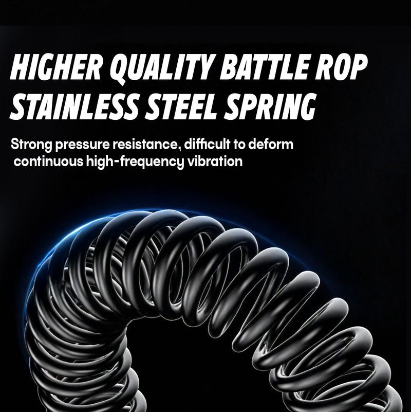 Soulyis Cordless Battle Ropes for Home Gym - Cordless Training Rope Fitness Equipment for Men & Women, Weighted Workout Ropes for HIIT, No-Jump Full-Body Exercise,  Ideal for Fitness Enthusiasts Workout Equipment Training Equipment & Festival Gift