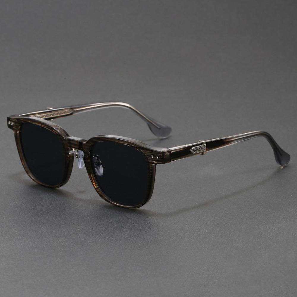 Round Frame Fashionable Glasses with Niche Designs on The Temples Exquisite and Simple Style Unisex Glasses Suitable for Commuting and Travel