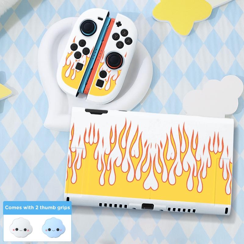 Suitable for Nintendo Switch 2 game console accessories, TPU soft case, comes with 2 thumb joystick caps, Thumbstick grips, drop-proof and scratch-resistant, removable protective cover, 2025 new style, light and soft shell, multiple colors, Christmas/gift