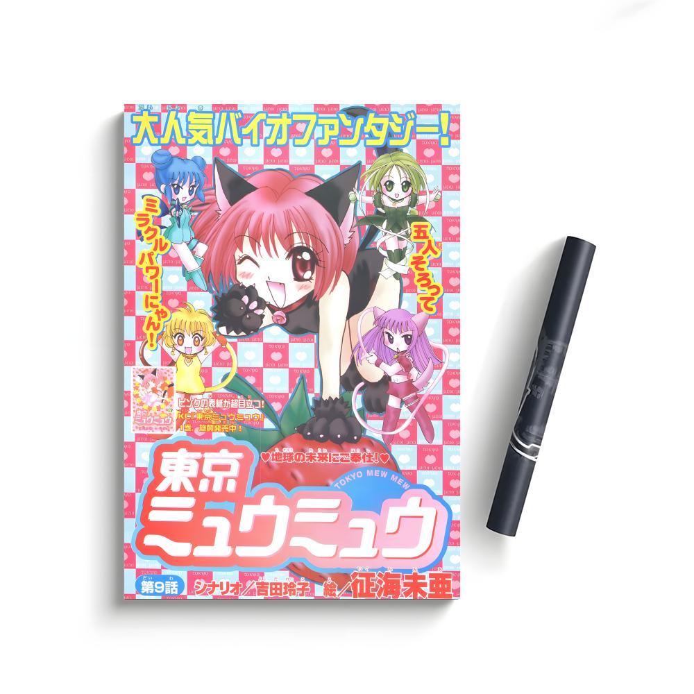T-Tokyo mew mew anime Poster Bedroom Home Decor Art Poster Perfect Gift for Family and Friends