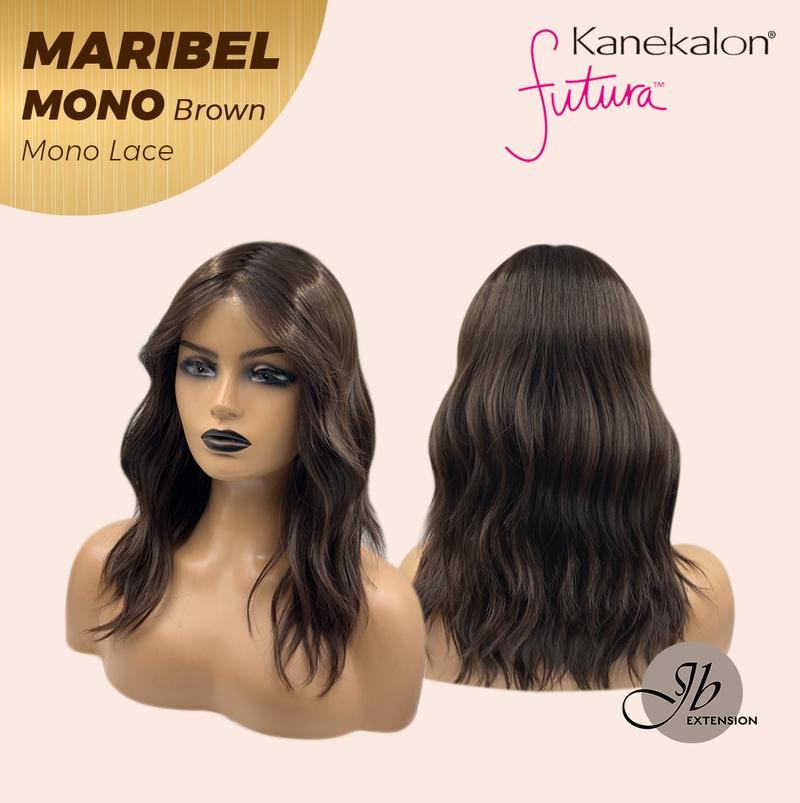 JBEXTENSION MARIBEL MONO Full Monofilament Wig 16 Inches Blonde With Dark Root Wave Mono Lace Wig With Anti-slip Silicone Strips Glueless Wig Maribel Mono【BENDY EAR TABS】