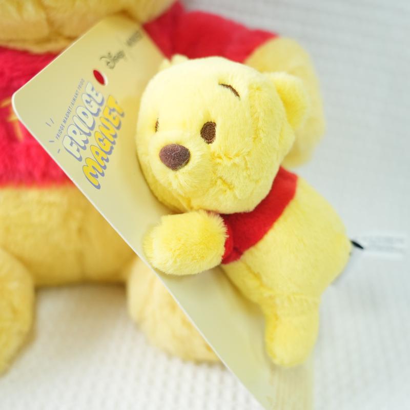 Winnie the Pooh Collection - Plush Refrigerator Magnets, Soft & Adorable Fridge Decor, Cute Kitchen Accessories, Collectible Cartoon Magnets Decoration Gift Magnetic