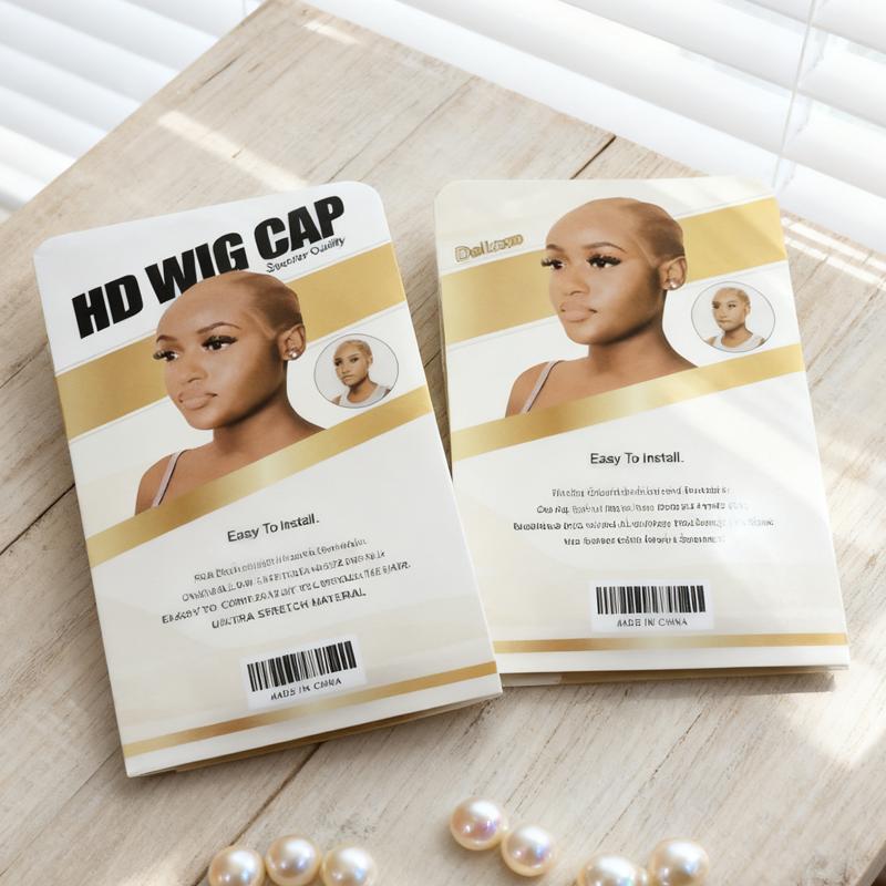 Simidola Hair HD Wig Cap 2Pcs/Pack Hiarnet Invisible Stocking For Women-1-1