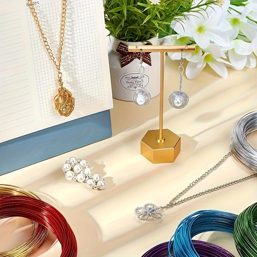 7 Rolls 1.0mm X 196.85 Inches Colorful Aluminum Craft Wire, Smooth Ends, Ideal for Art Projects and Creative Weaving, Decorative Metal Wire