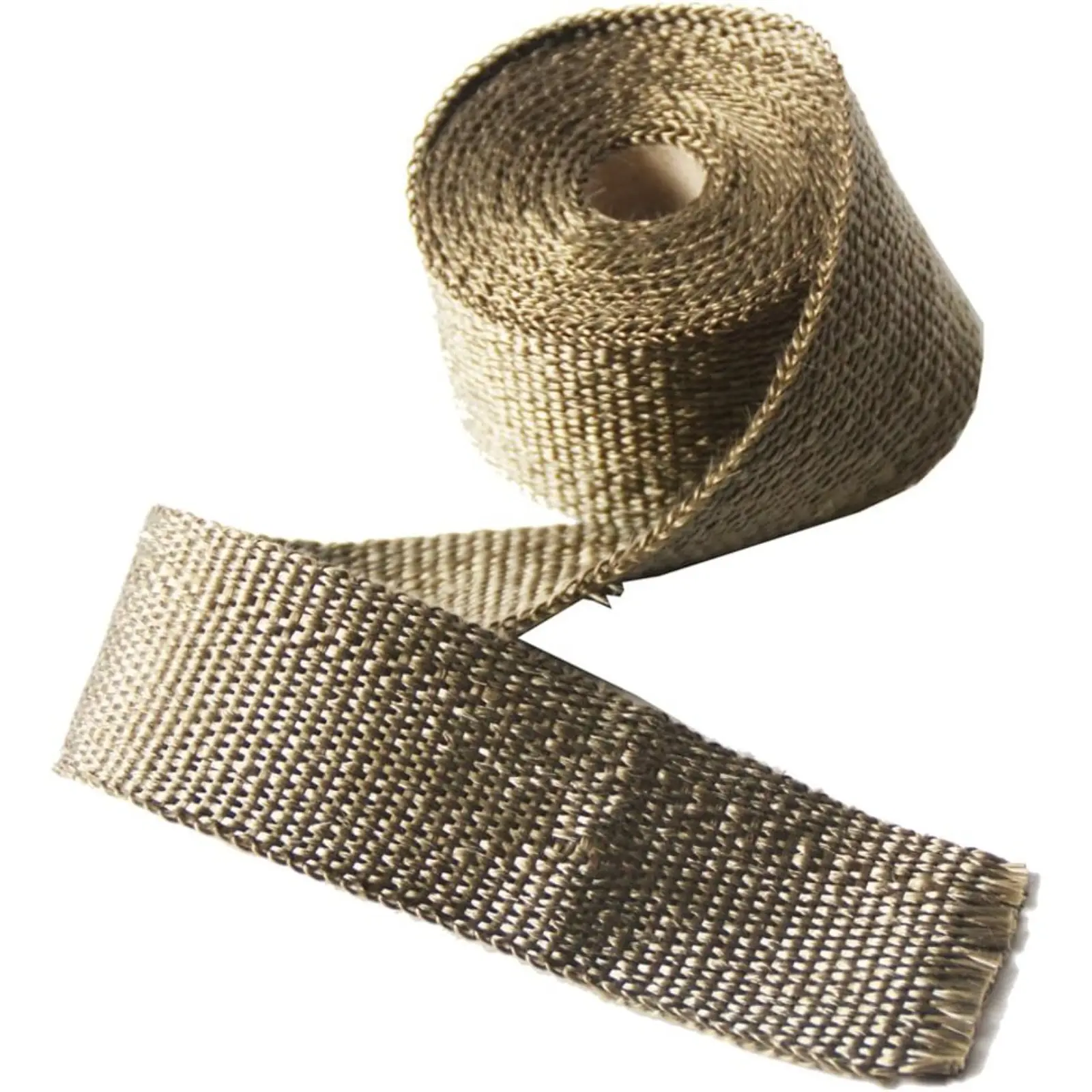 High Temp Fiberglass Exhaust Heat Wrap Tape, Thermal Insulation Heat Shield for Car Motorcycle Exhaust Pipes Headers, Heat Resistant Muffler Thermal Repair Wrap