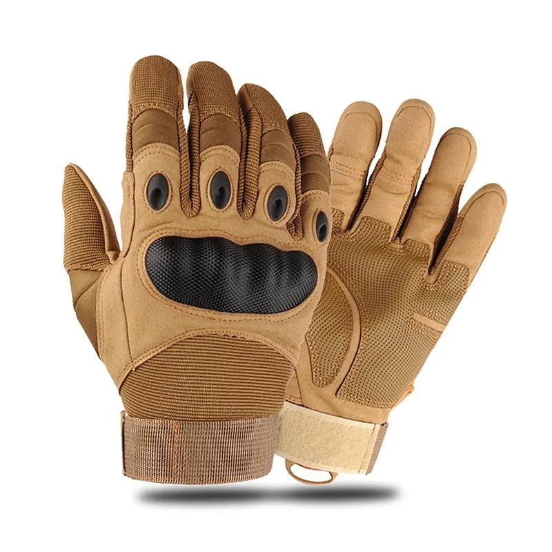 Practical Full-Finger Gloves with Mitten Hand Design, Heavy-Duty Impact Protection, Breathable & Durable for Multiple Sports
