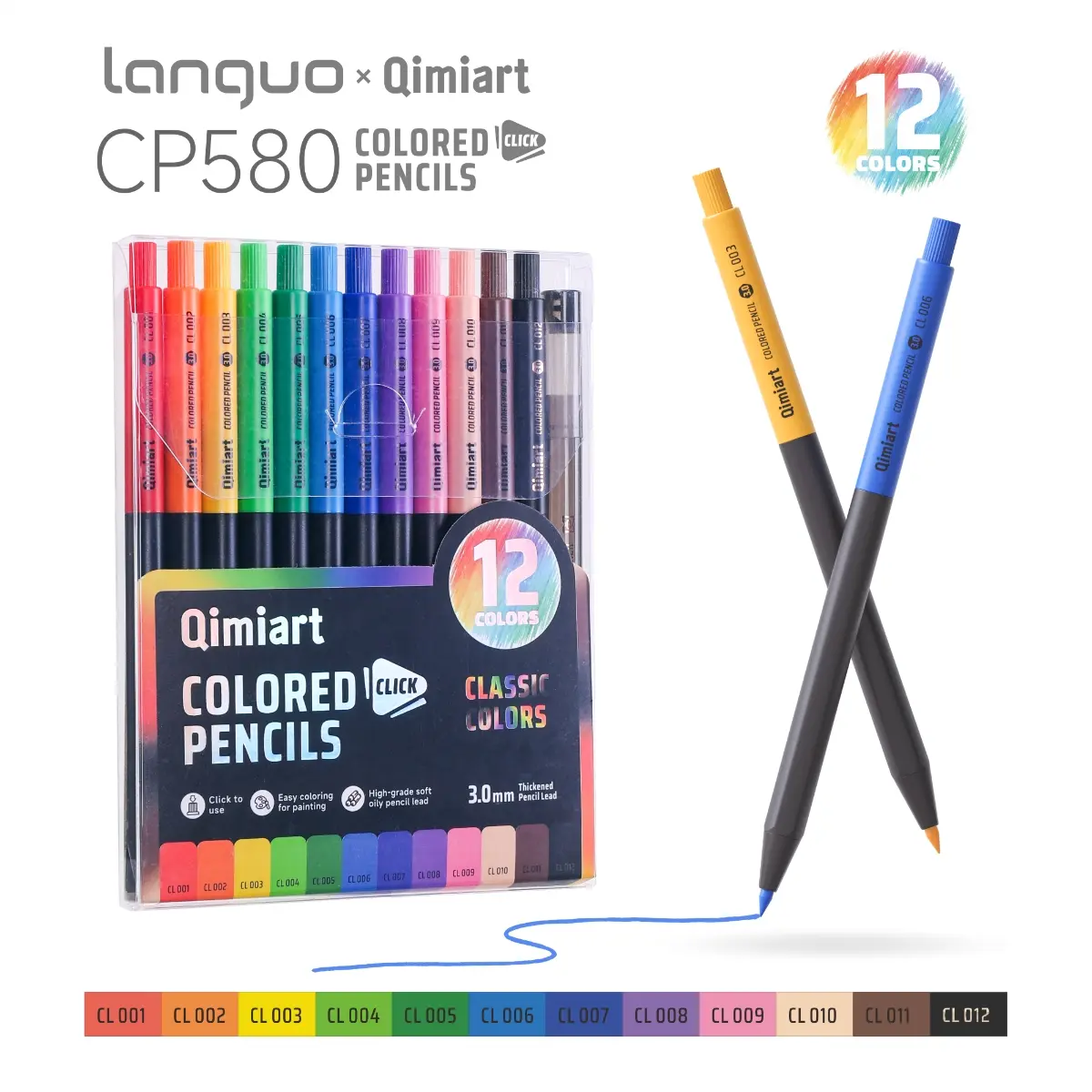 12 Colors - Basic Color Series