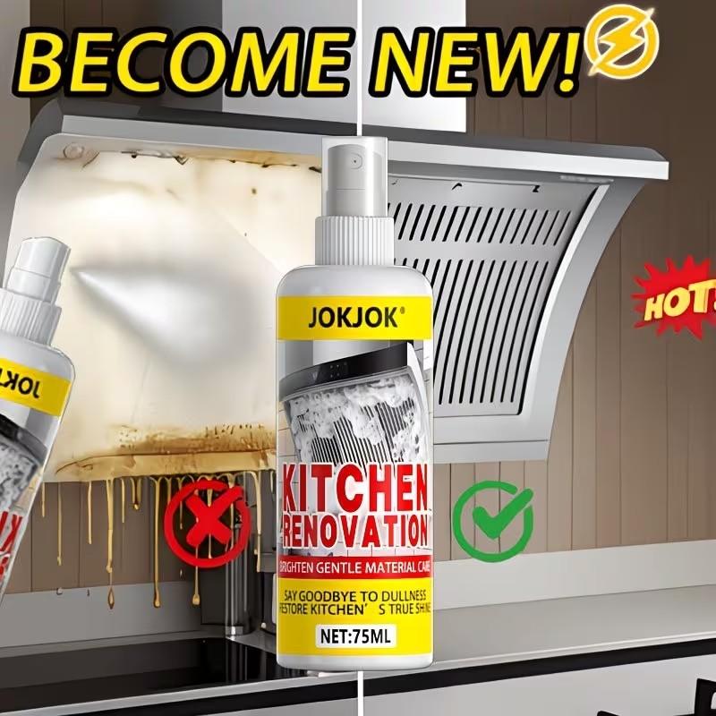 Metal Polish Agent by Jokjok, Effective Surface Cleaner, Quick Stain Remover, Liquid Form, Kitchen Stain Removal, Single Unit