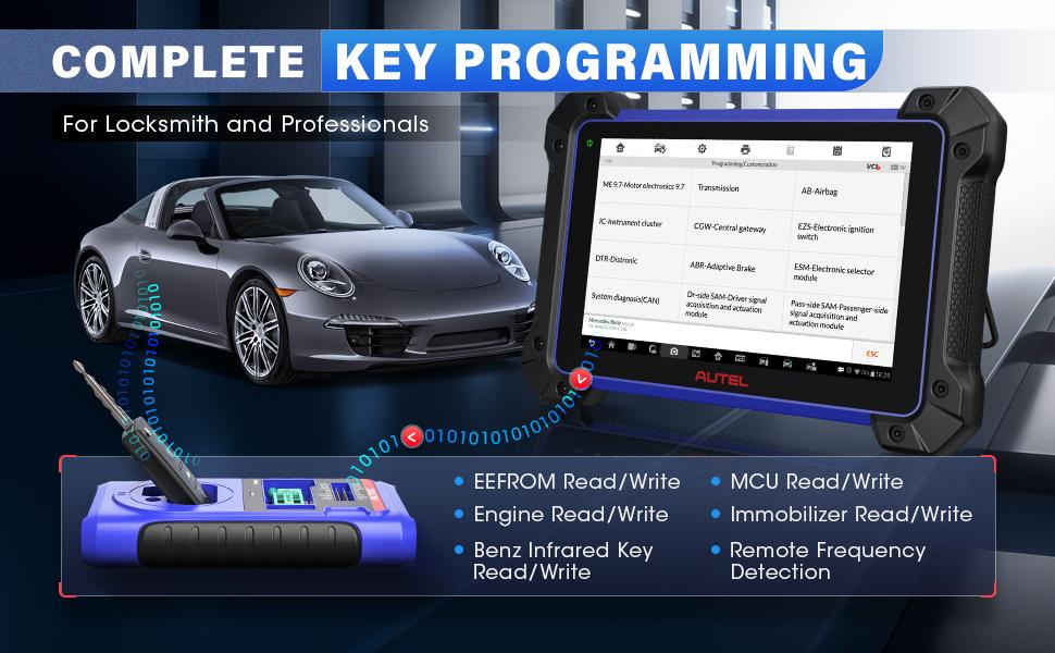 Autel MaxiIM IM608 PRO II Key Programming Diagnostic Scan Tool Same as IM608 II/IM608S II, Key Programmers, AutoScan 2.0, Advanced ECU Coding, 40+ Services  Android 10 New Ver. of IM608 PRO