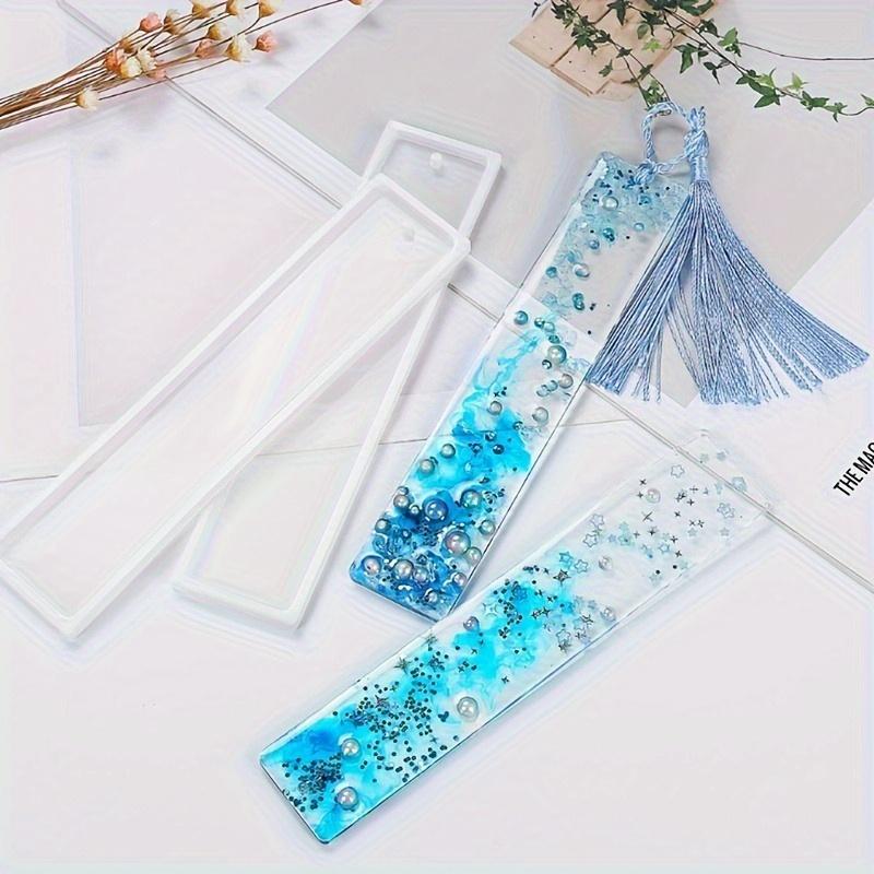 1pc/3pcs DIY Rectangular Crystal Epoxy Resin Bookmark  Mold - Perfect for Thanksgiving Crafts, Kitchen & Dining Decor