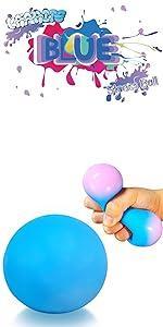 Squishy Dough Stress Ball Squeeze Toy (1 Pack) Squishy Stress Balls for Kids and Adults, Funny and Soft Change Color Squeeze Ball, Squish Ball, Ideal for Anxiety Relief, Autism, ADHD (Blue) Squishy Dough Stress Ball Squeeze Toy (1 Pack) Squishy Stress Balls for Kids and Adults, Funny and Soft Change Color Squeeze Ball, Squish Ball, Ideal for Anxiety Relief, Autism, ADHD (Blue)
