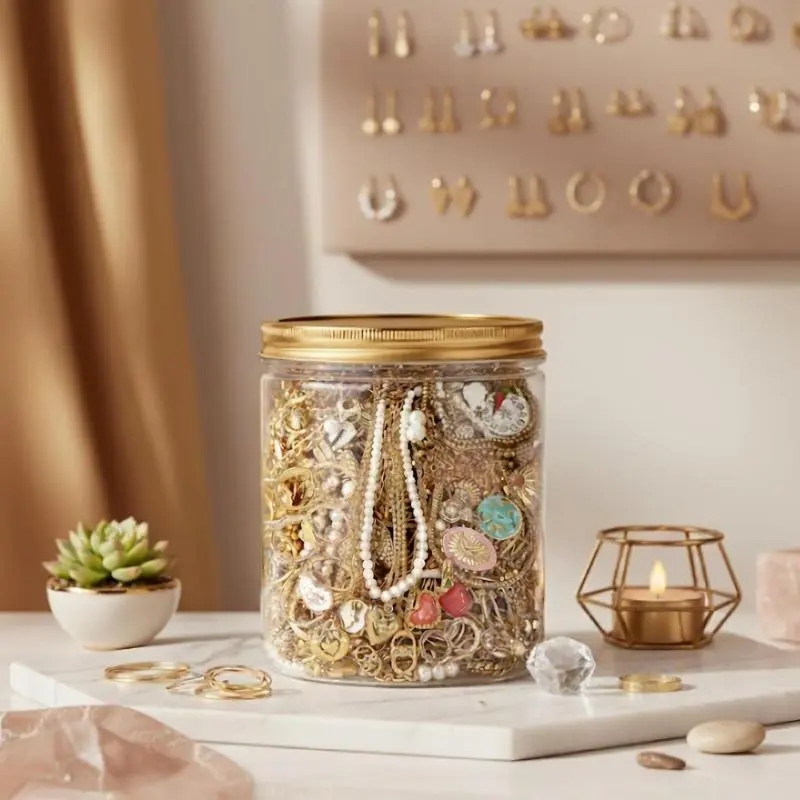 Hot Selling New Arrival Multi-Piece Jewelry Gift Box, Random Assortment of Elegant Unique Earrings, Rings and Necklaces Set for Daily Wear
