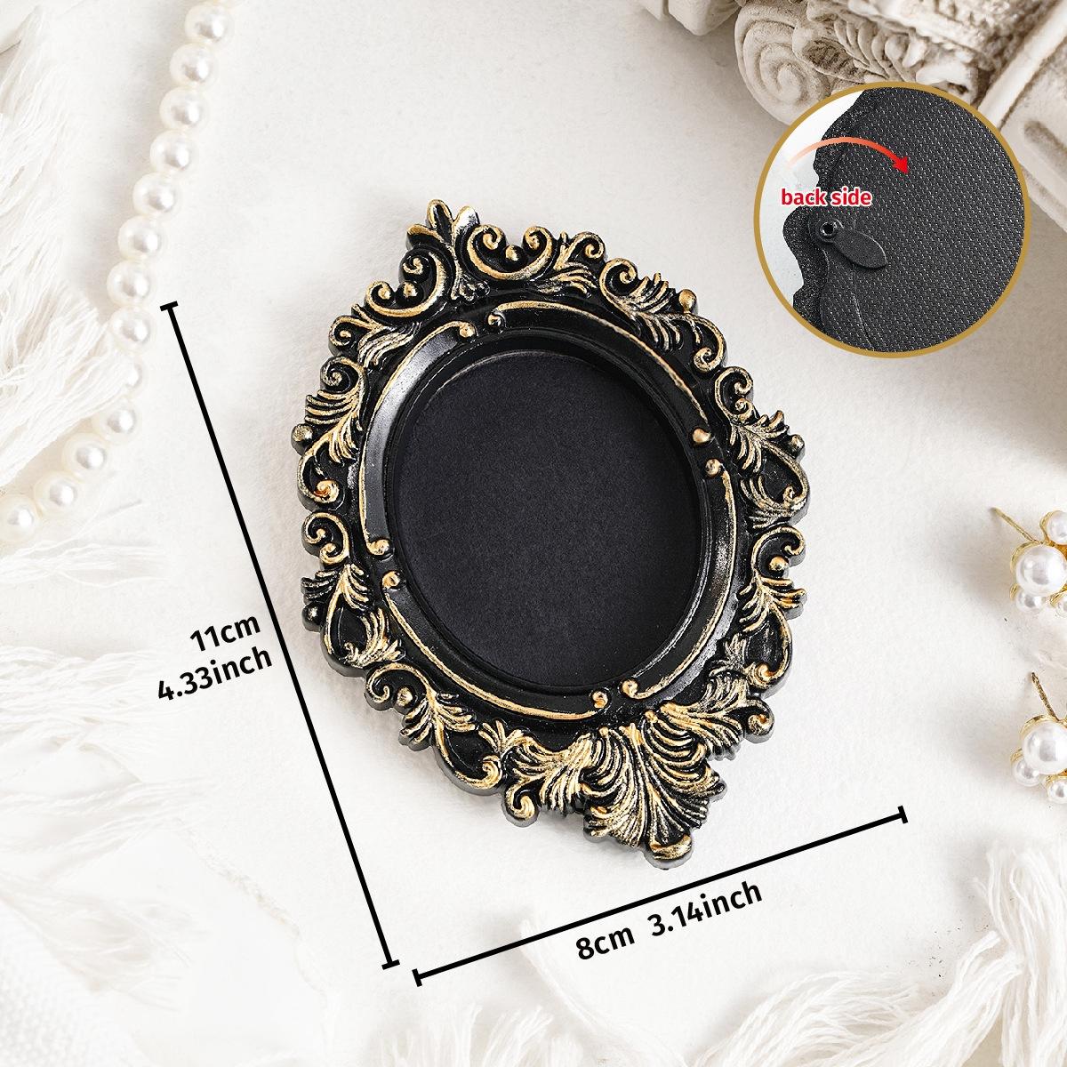 European-style mini hanging photo frame (can hold photos) vintage photo prop suitable for DIY wall decoration