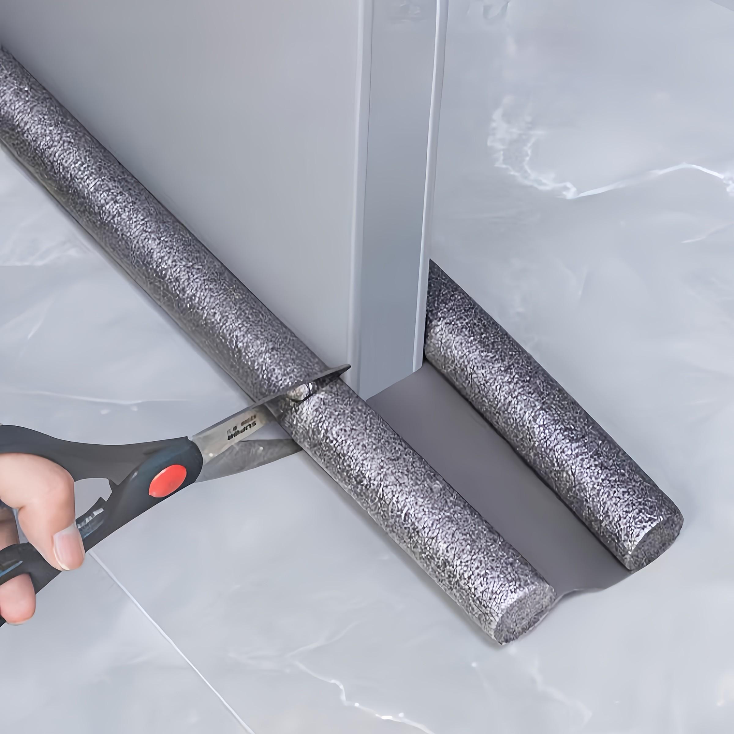 Soundproof Door Seal Strip - Windproof and Noise-Reducing for Door Gaps and Bottom, Easy to Install for Home and Office Doors, Enhanced Door Grip and Thickened Seal, Door Hardware