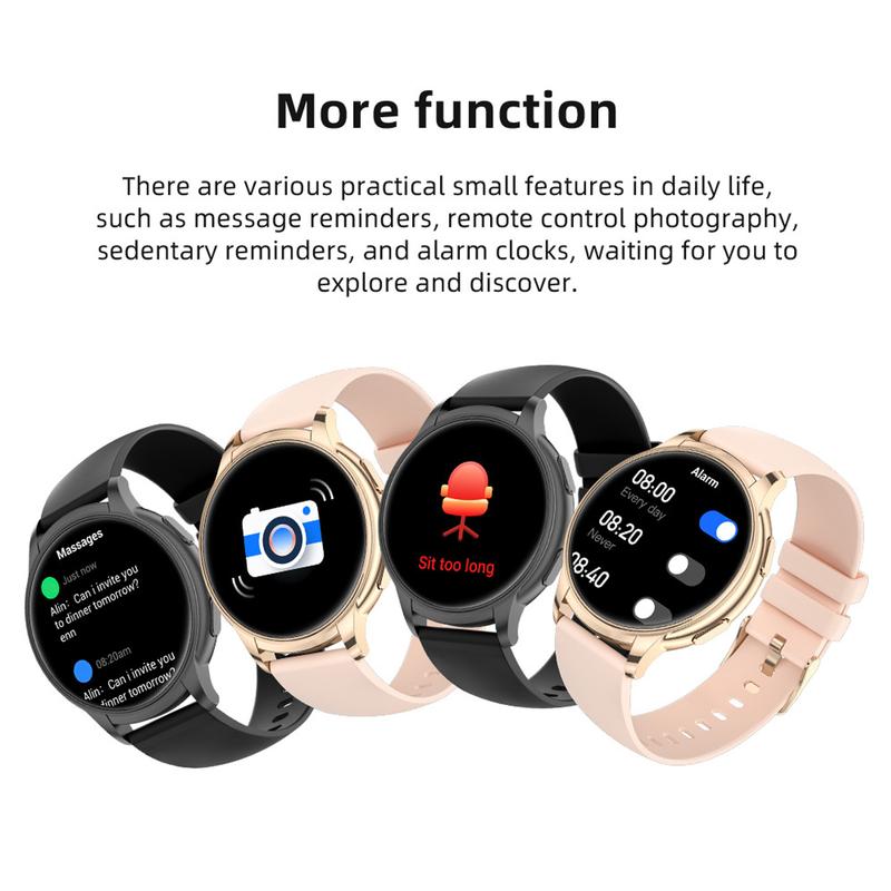 Smart Fitness Tracker with Bluetooth Call, Heart Rate & SpO2 Monitor, 24/7 Health Tracking, Sleep Analysis, IP67 Waterproof for Swimming, Compatible with Android iOS, Long Battery Life, Waterproof Smartwatch