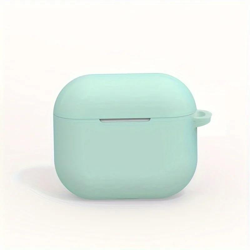 Simple Solid Color Soft Shell Protective Case Cover Suitable for AirPods Pro and (Second Generation)