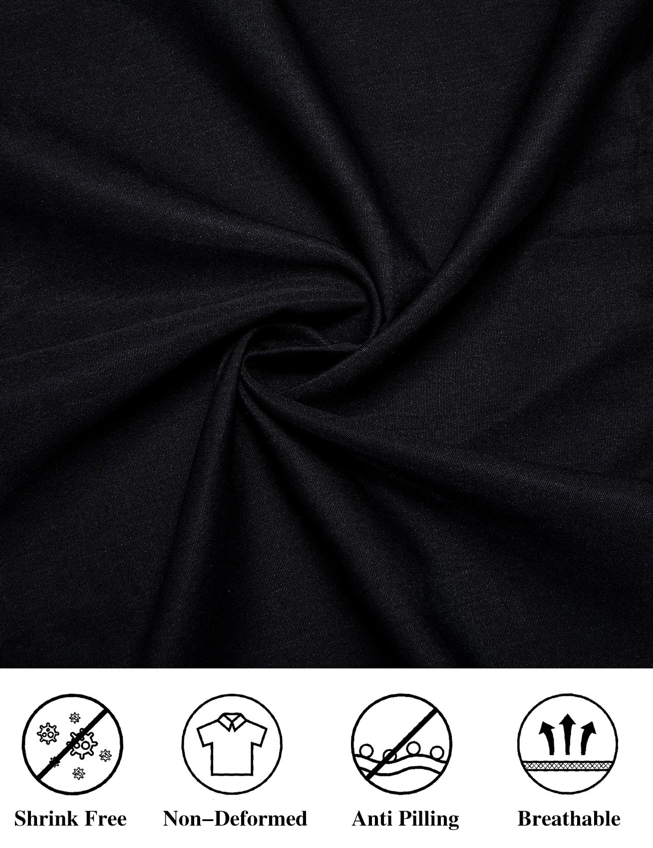 AILISUS Men's Business Solid Color Dress Shirt 2 PCS Long Sleeve Button Down Commuter Shirt Wrinkle Free Slim Fit Business Casual Formal Wear For Men SpringStatements AILISUS Men's Business Solid Color Dress Shirt 2 PCS Long Sleeve Button Down Commuter Shirt Wrinkle Free Slim Fit Business Casual Formal Wear For Men SpringStatements