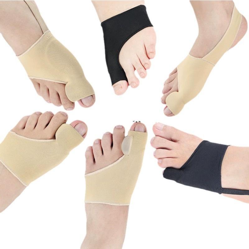 Bunion Corrector Sleeves for Women Men Hallux Valgus Relief Band Toe Separator Orthotic Splint Gel Straightener Pad Foot Pain Relief Compression Wrap