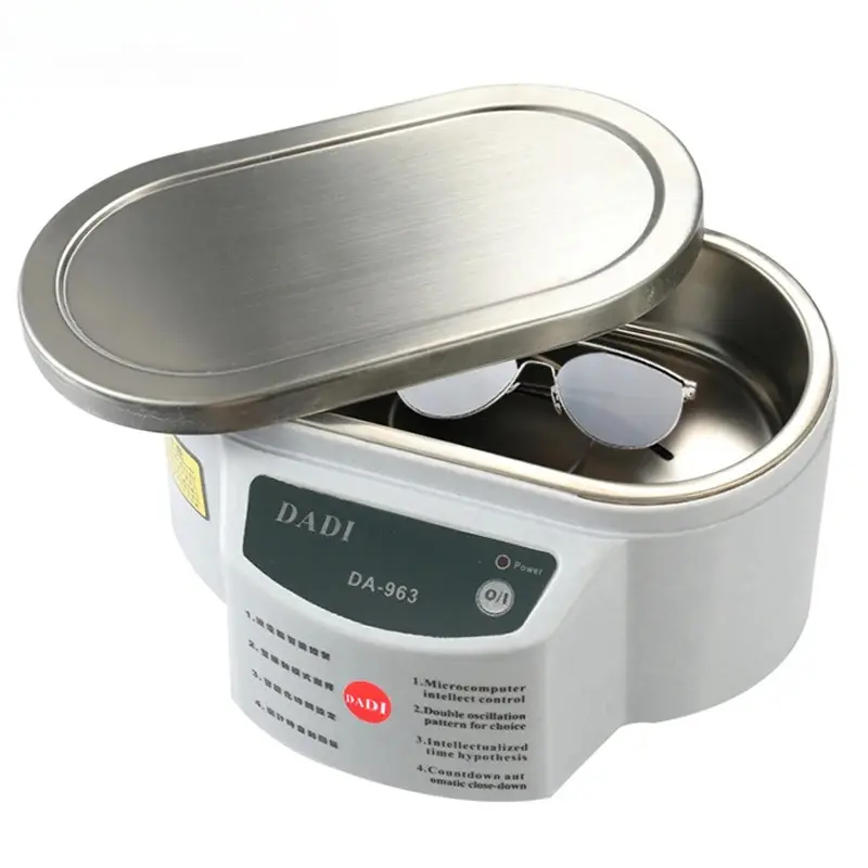 600ML Ultrasonic Cleaner Digital Ultrasonic Bath Jewelry Watches Glasses Circuit Board Cleaning Ultrasonic Cleaner Machine 220V