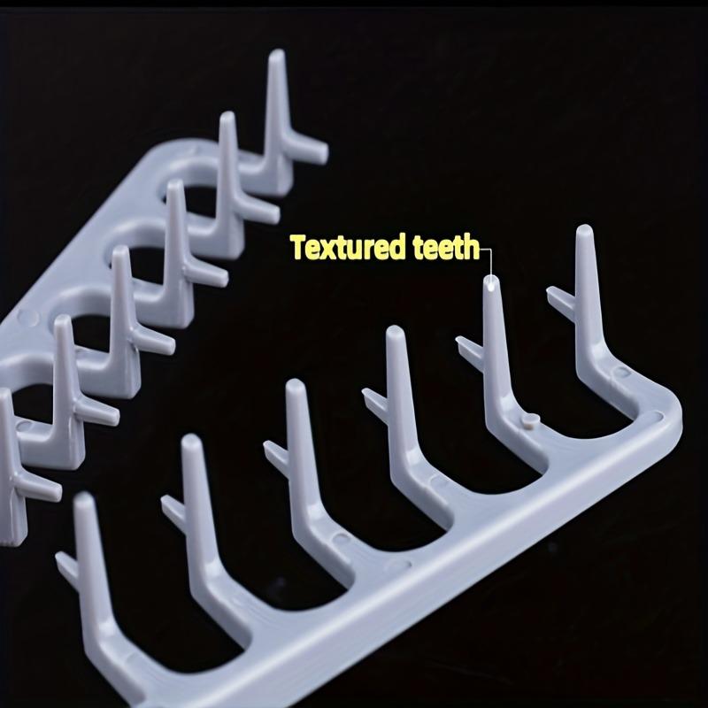 Plush Comb for Root Lift & Concealment, Plastic Design, Suitable for All Hair Types, Styling Tool & Holiday Gift