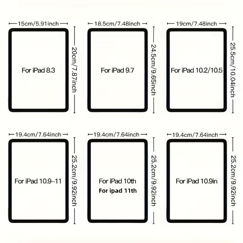 1pc Transparent Borders Acrylic Y-Fold Flat Stand Protective Case for iPad 11(A16 2025) Multi-Angle Kickstand With Pencil Slot, Scratch & Bend Resistance Acrylic Back Cover,for iPad Air 11-inch (M3) 2025Magnetic Auto Sleep/Wake, Simplistic/Casual/Classic