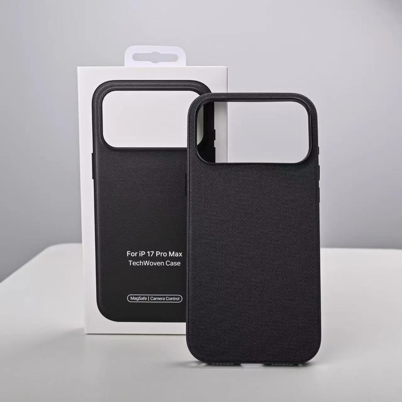 iPhone 17 Pro Max Techwoven Case, High-Quality Magsafe Wireless Charging Compatible, Protective Phone Cover for 17 Pro Max