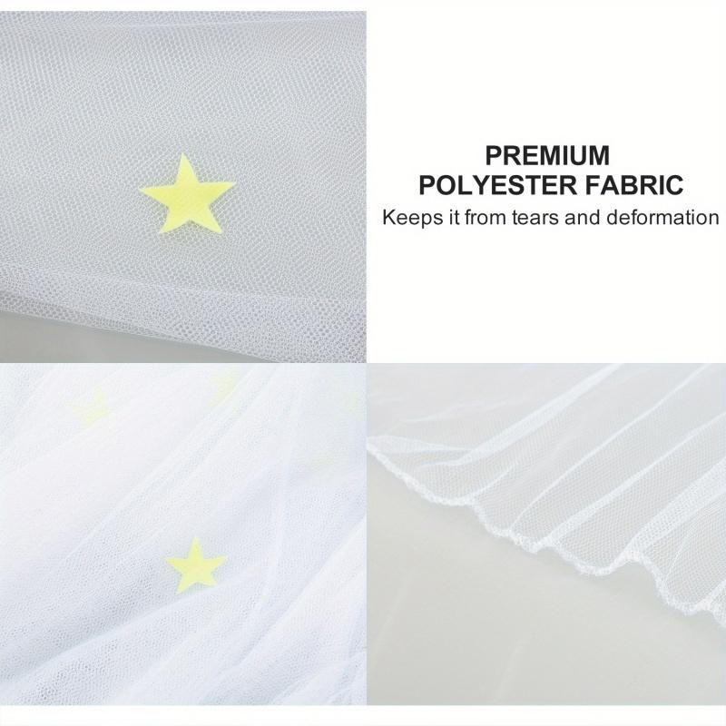 Mosquito Net, Mosquito Proof Net, Bed Netting, Dome Bed Canopy, Glow in the Dark Bed Canopy, Anti Mosquito Bed Canopy, Mosquito Net for Double Bed, Ceiling Mount Mosquito Net Canopy, Hanging Bed Netting, Full Coverage Bed Canopy, Breathable Mesh
