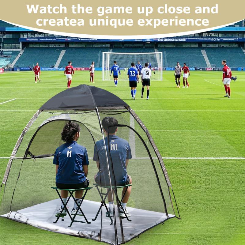 All-Weather Panoramic Bubble Tent: 360° View Instant Pop-Up Screen House with Carry Bag for Camping, Sports & Fishing