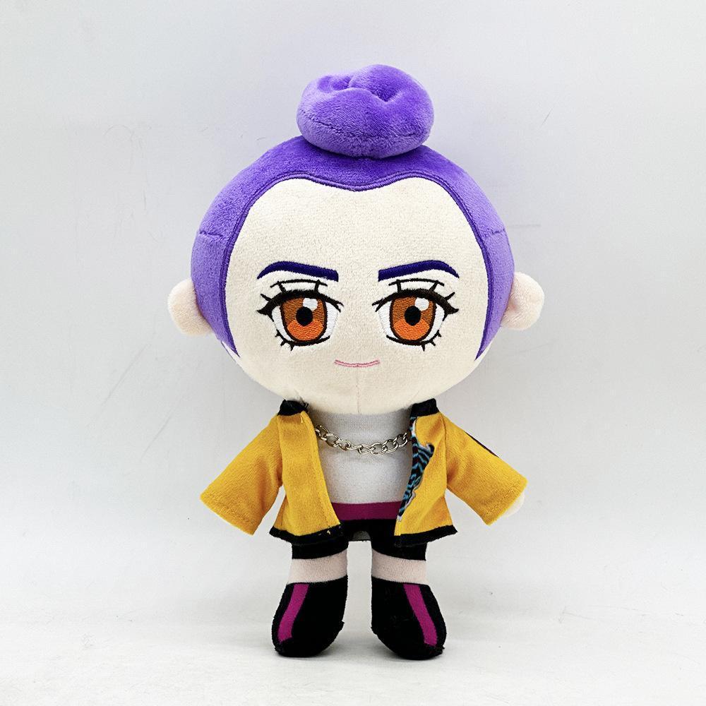 Kawaii Kpop Demons Hunters Plush Toys Rumi Zoey Mira Soft Cute Toys Stuffed Dolls For Fans Kid Christmas Halloween Gift Home Dec