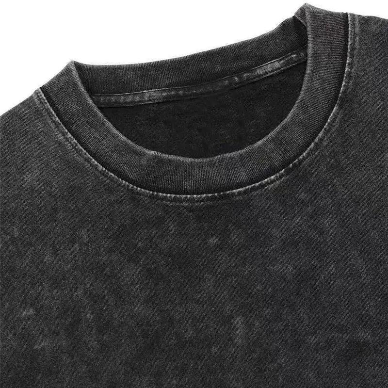 Berserk Guts Graphic Oversized T-Shirt Unisex, Vintage Washed Distressed Crew Neck Tee, Retro Dark Fantasy Streetwear Casual Top, Manga Aesthetic Fashion for Men Women, Outdoor Daily Wear