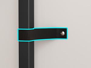 SUPERJARE Kitchen Bakers Rack with Power Outlet, Coffee Bar Table 4 Tiers, Kitchen Microwave Stand with 6 S-shaped Hooks, Kitchen Storage Shelf Rack for Spices, Pots and Pans