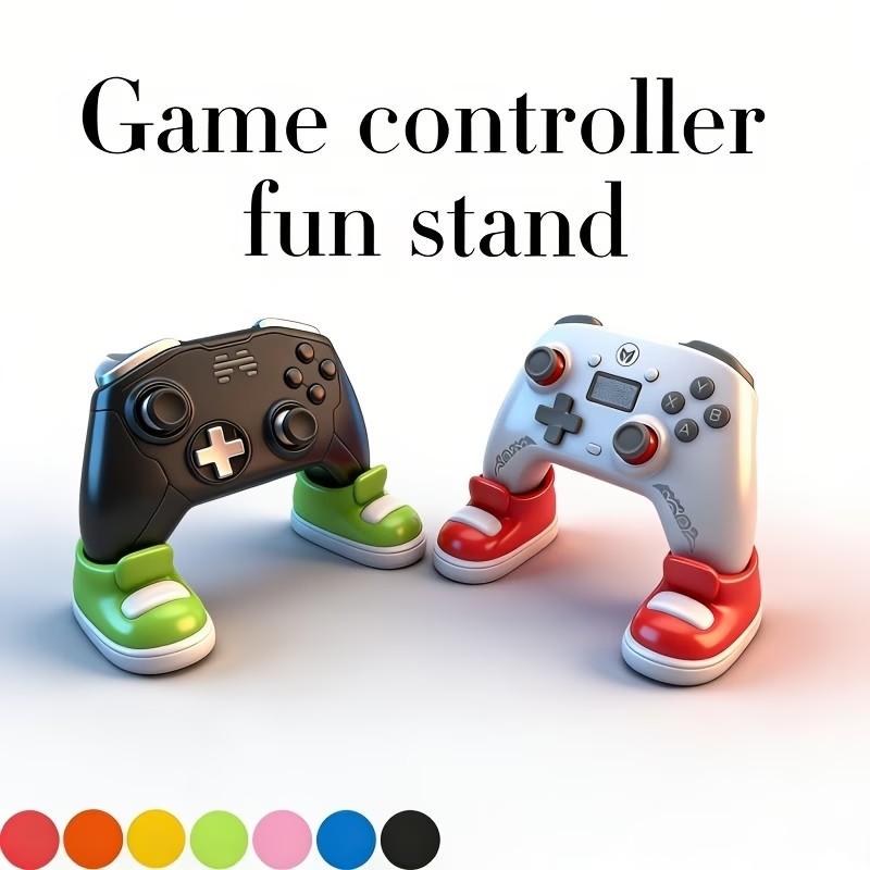 Game Controller Fun Stand, Colorful Shoe-Shaped Holder for Ps4 Ps5 Xbox, Perfect Gift for Birthday Christmas Valentine, Desk Decor, Game Accessories