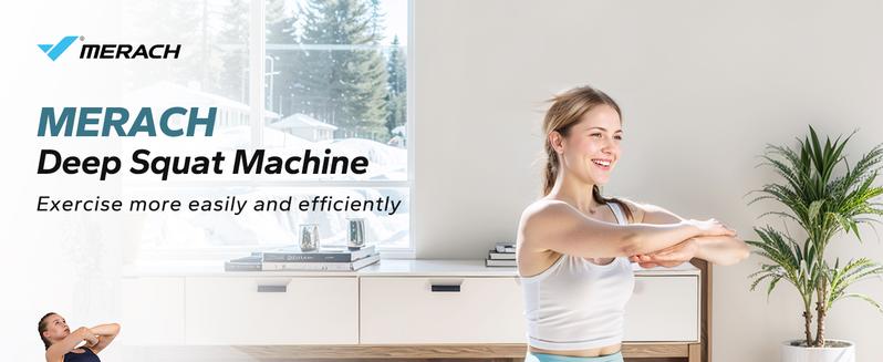 MERACH Deep Squat Machine, Adjustable Glutes workout for Home Gym Workout Training, Sit Up Machine for Abs and Muscle Building, Abdominal bench, Push Up Fitness Equipment,dealsforyoudays,  TikTokShopBlackFriday