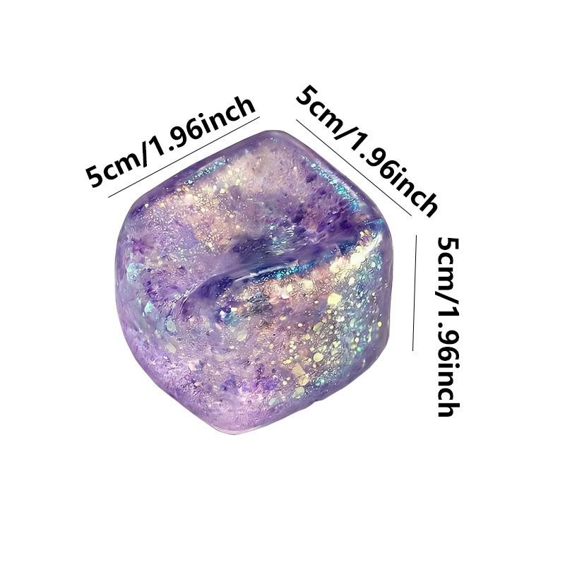 Square Elastic Stress Relief Toy, Perfect for Adult Hand Squeeze Therapy, Slow Rebound Fun for Work Breaks & Relaxation, Ideal Gift for Friends & Family