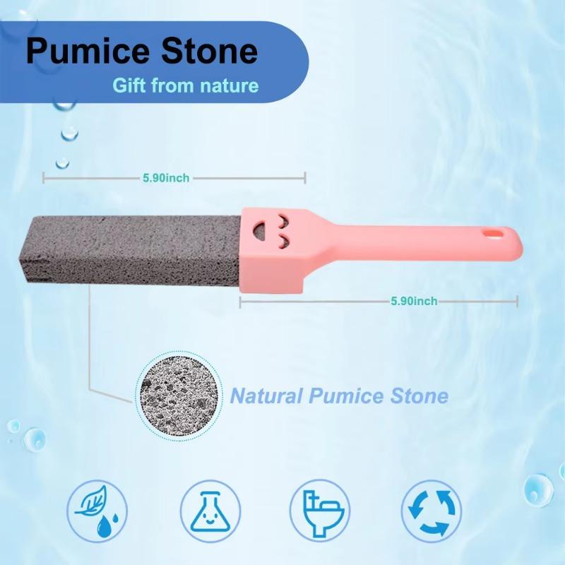 5 PCS Pumice Stone Cleaning Stick Seat Toilet Limescale Rust Stain Dirt Removal Brush Bathroom Tile Sink Household Washing Tools